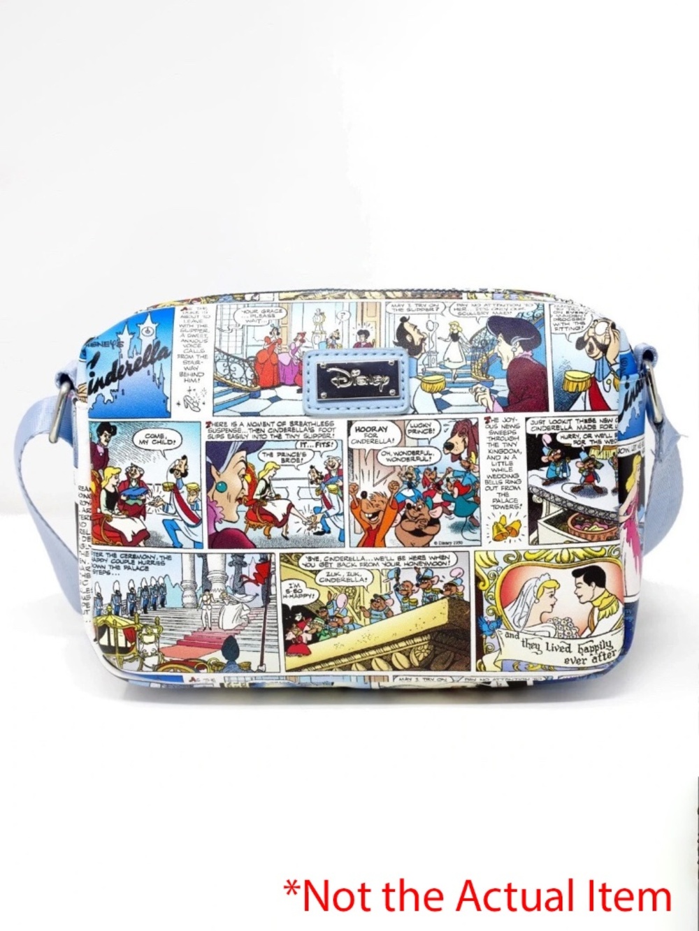 Disney Cinderella comic-strip crossbody purse
